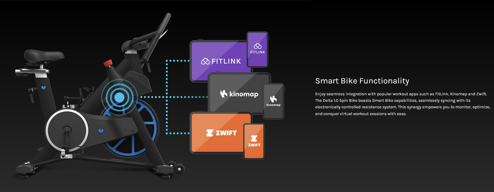 Lifespan Fitness Delta 1.0 Spin Bike | Floor Display Model